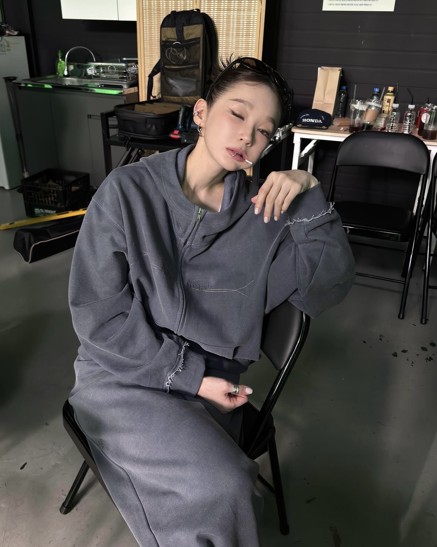 패딩보다 먼저 챙겨야 할 후드집업💫 이미지