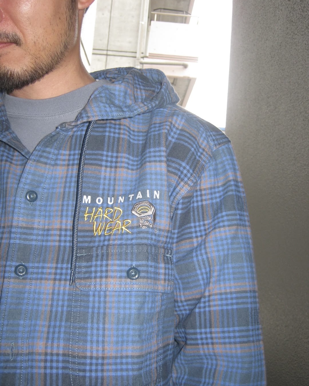 빔스 x 마운틴하드웨어 체크후디🌋 이미지4