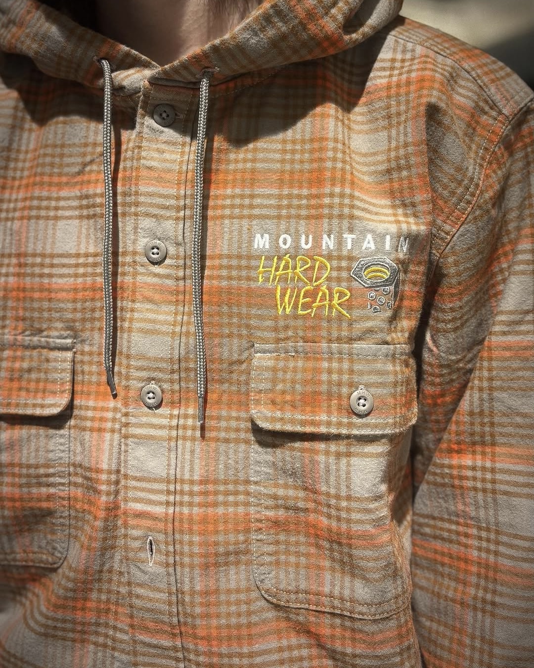 빔스 x 마운틴하드웨어 체크후디🌋 이미지2