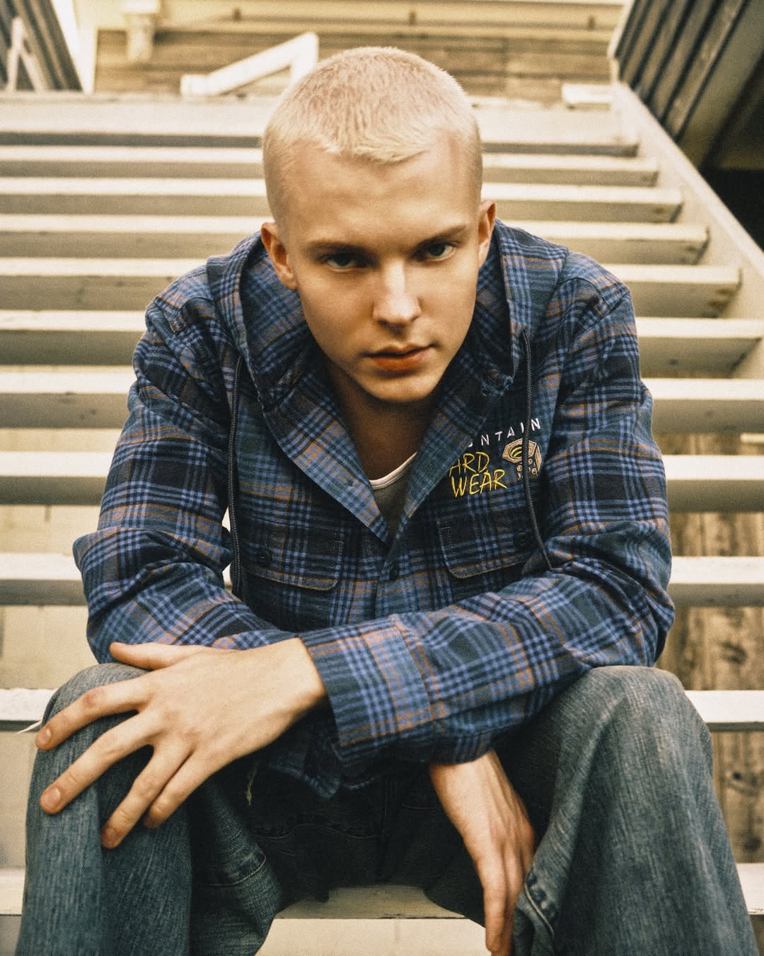 빔스 x 마운틴하드웨어 체크후디🌋 이미지10