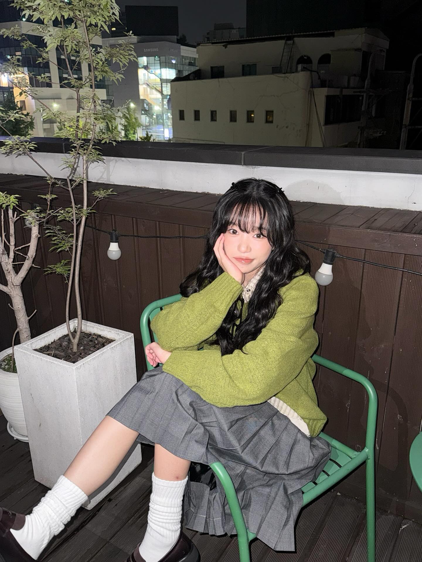골반 고민? 플리츠스커트가 답💡 이미지"