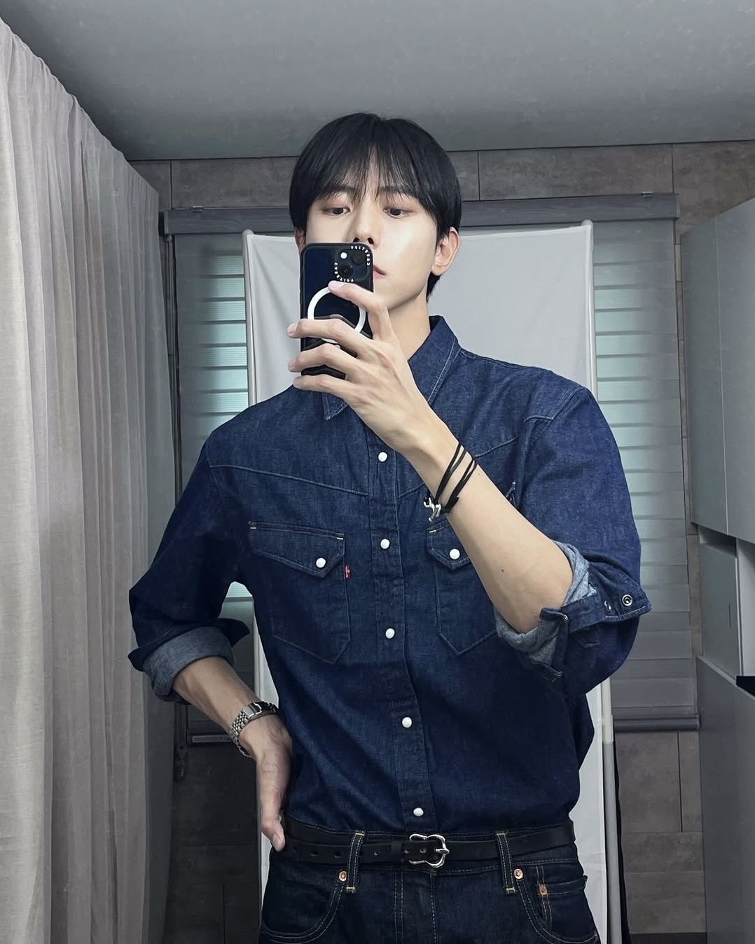 데님셔츠는 남친룩 정석👔 이미지7