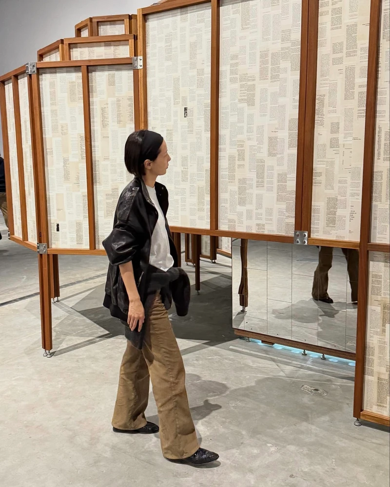 나영 언니의 애착 바지는?💡
한파에 휘뚜루마뚜루 입기 좋은 코듀로이 팬츠☑️👀미리 준비! 이미지6