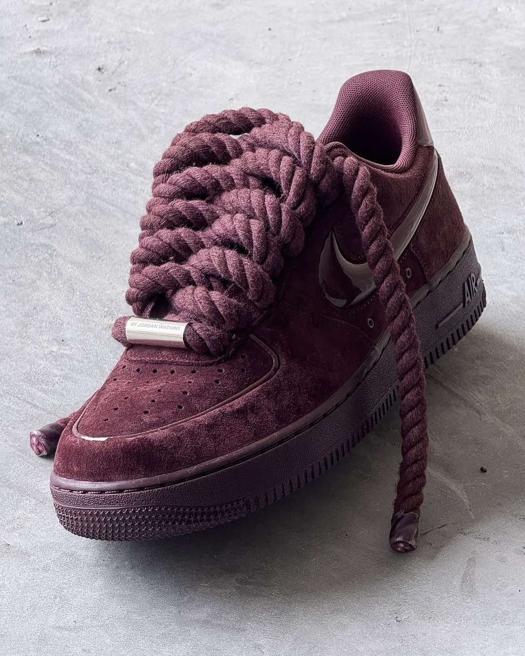 포도맛 에어포스 밧줄 커스텀🍇 이미지3