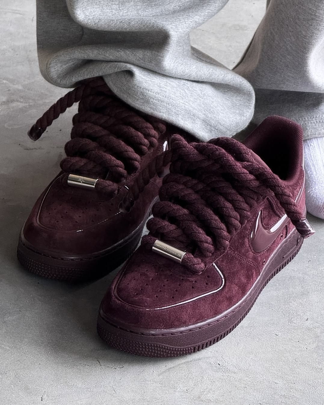 포도맛 에어포스 밧줄 커스텀🍇 이미지8