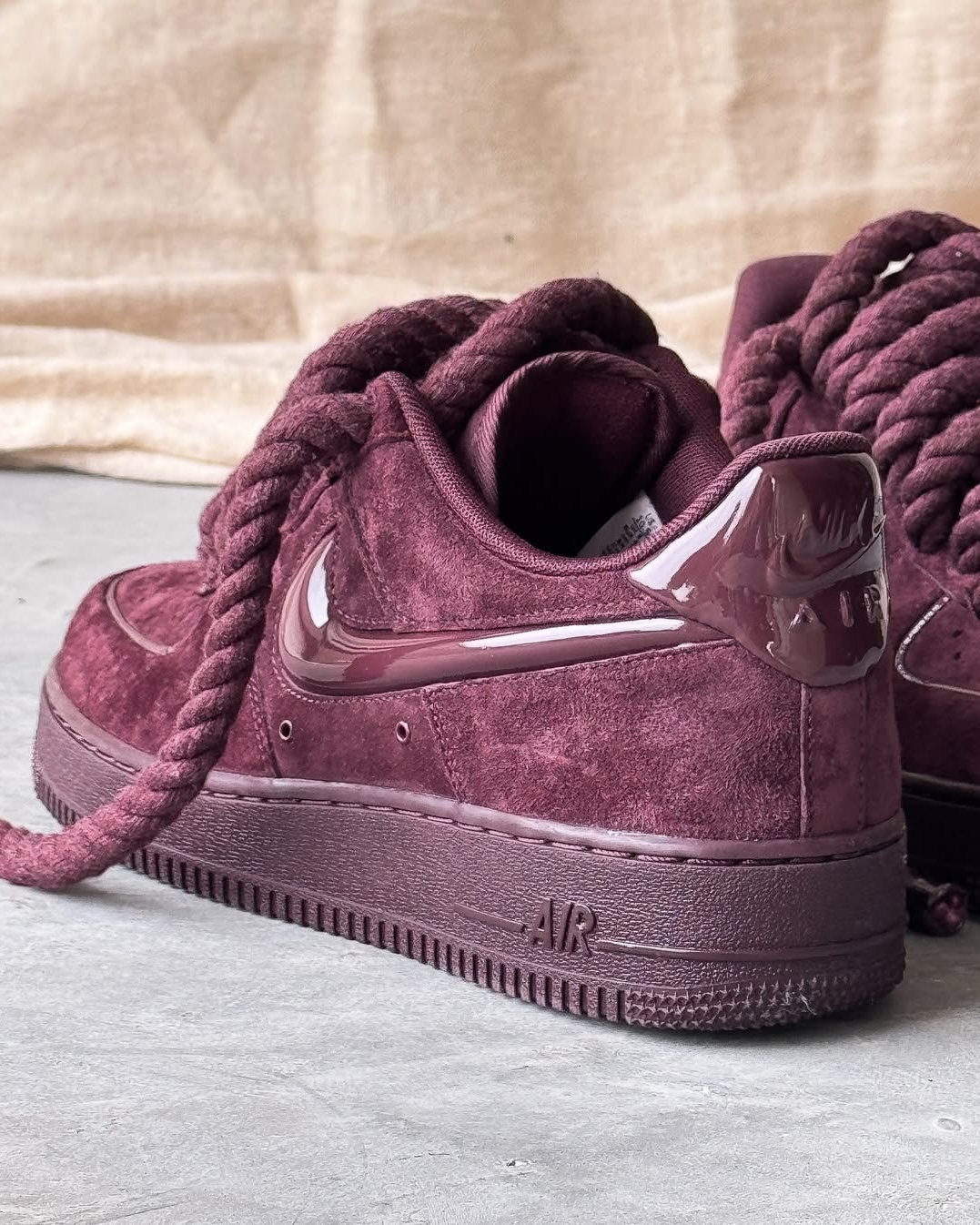 포도맛 에어포스 밧줄 커스텀🍇 이미지7