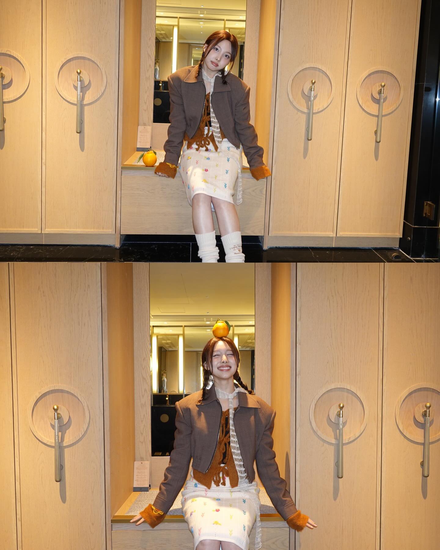 가을 날씨에도 포기 할 수 없어😮
미니로도 롱으로도 채울 수 없는 미디스커트의 매력💓 이미지5