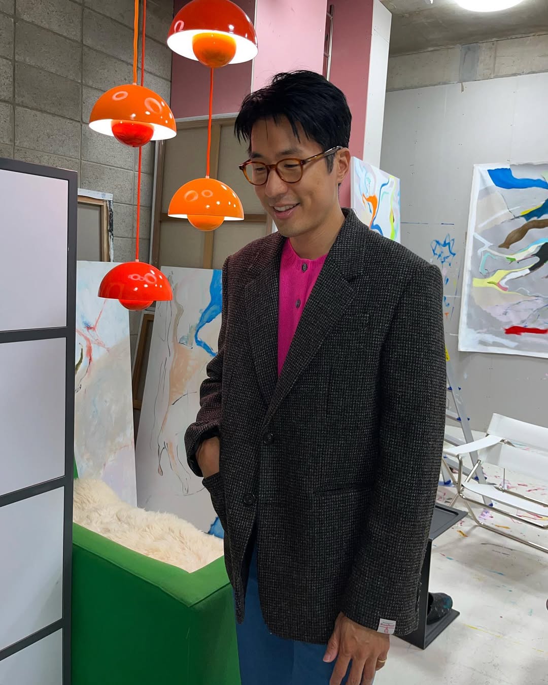 부드러운 라운드넥 가디건🧶 이미지7