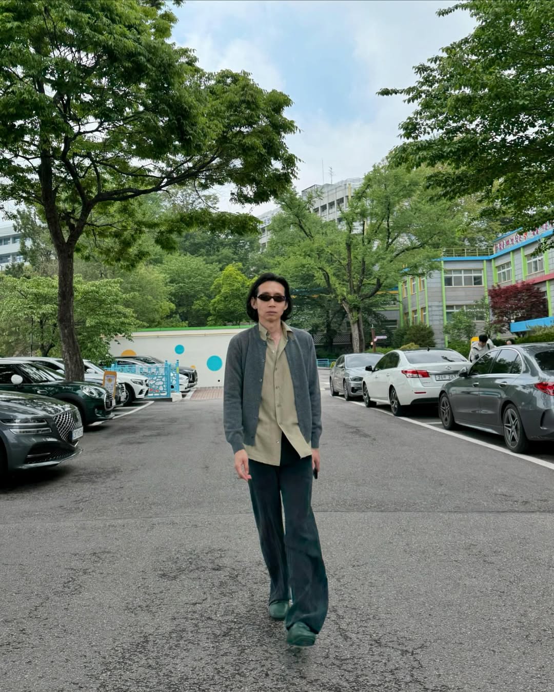 부드러운 라운드넥 가디건🧶 이미지1