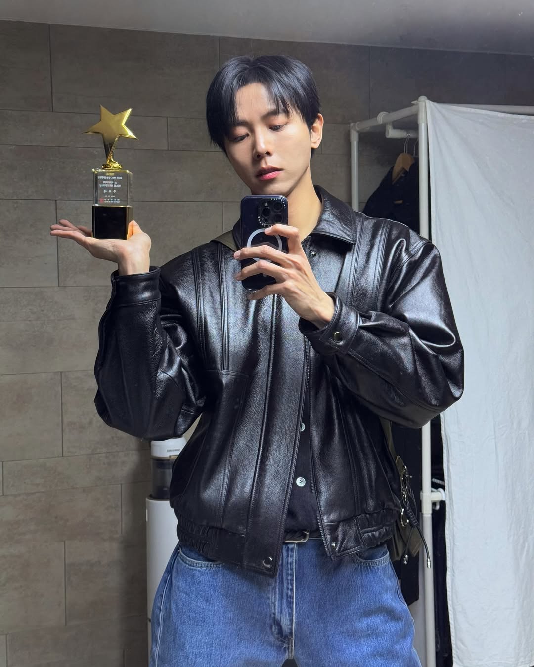 간편하게 레더집업 툭👀 이미지7