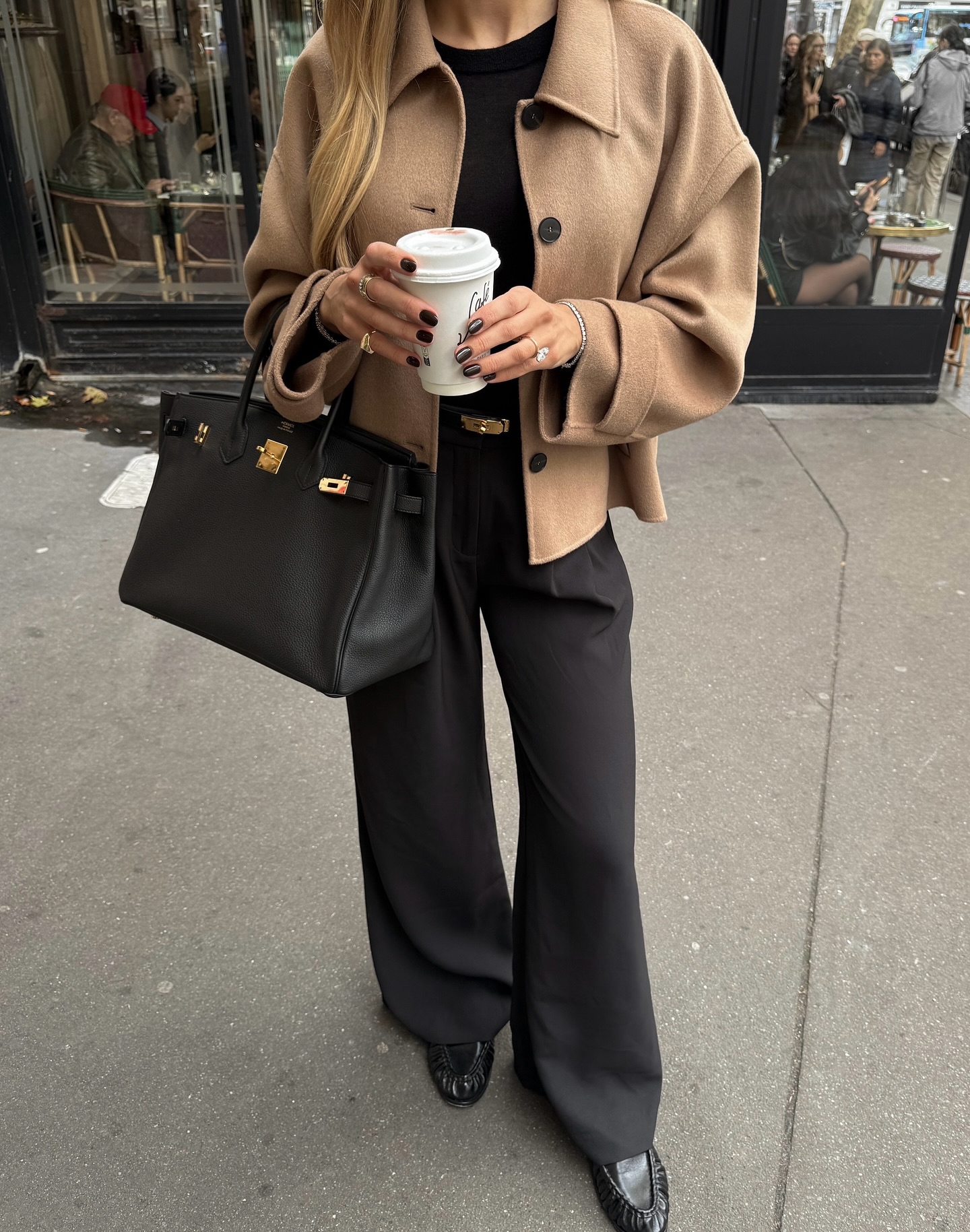 딱 봐도 세련된 겨울 코디?❄️
세련된 겨울 코디엔 에르메스로 포인트👜🤎
 이미지3