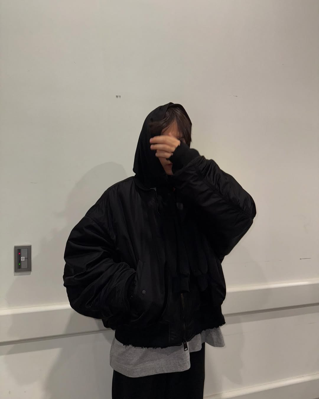 심플한 블랙 항공점퍼🛩️ 이미지7