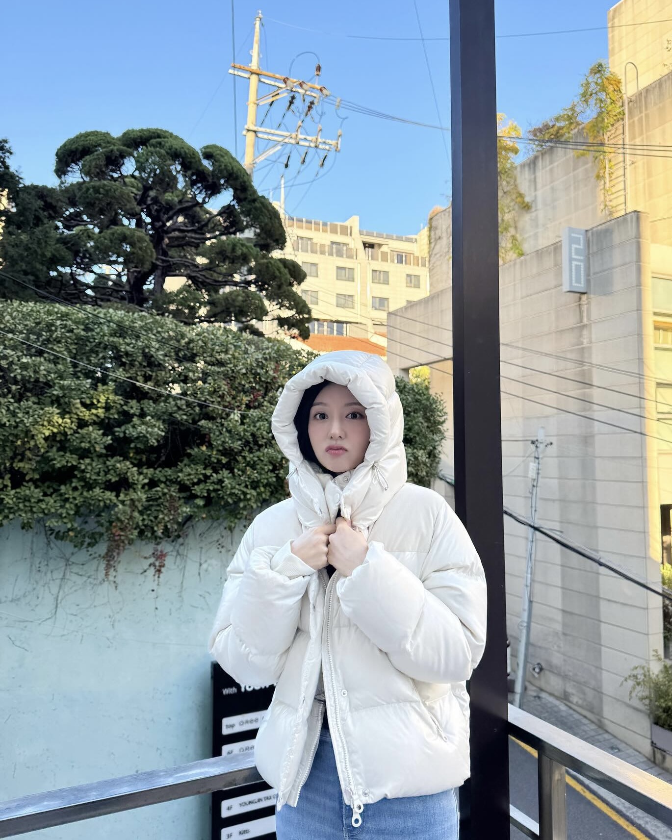 칼바람에 깜짝🥶숏 패딩부터 꺼내자
코트는 너무 추워🙅🏻♀️🤍 몽글몽글하고 따뜻한 숏 패딩 입어주세요 이미지3