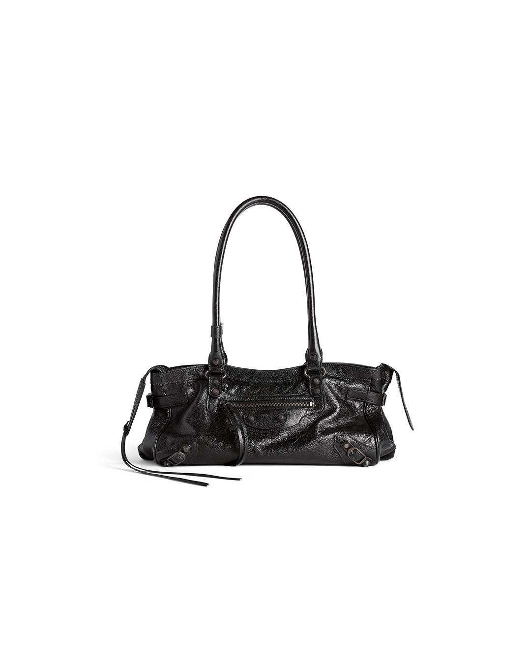 데일리백은 발렌시아가🖤
오늘의 OOTD는 발렌시아가 르 시티로 완성👜✔️

데일리로 들기 좋은 발렌시아가 백, 지금 소개해드릴게요.

 1. 르 시티 미디엄 백, 400만 원대
스웨이드 카프스킨에 브레이드 핸들이 더해진 스톰 그레이 컬러의 르 시티 백입니다. 노윤서는 블랙 데님 셋업과 매치해 시크한 데일리룩을 연출했습니다.

2. 르 시티 이스트-웨스트 백, 300만 원대
블랙 아레나 램스킨에 롱 핸들이 더해진 이스트-웨스트 백입니다. 애니는 오버핏 재킷에 스커트와 데님 팬츠를 매치해 스트릿 무드를 완성했습니다. 이미지7