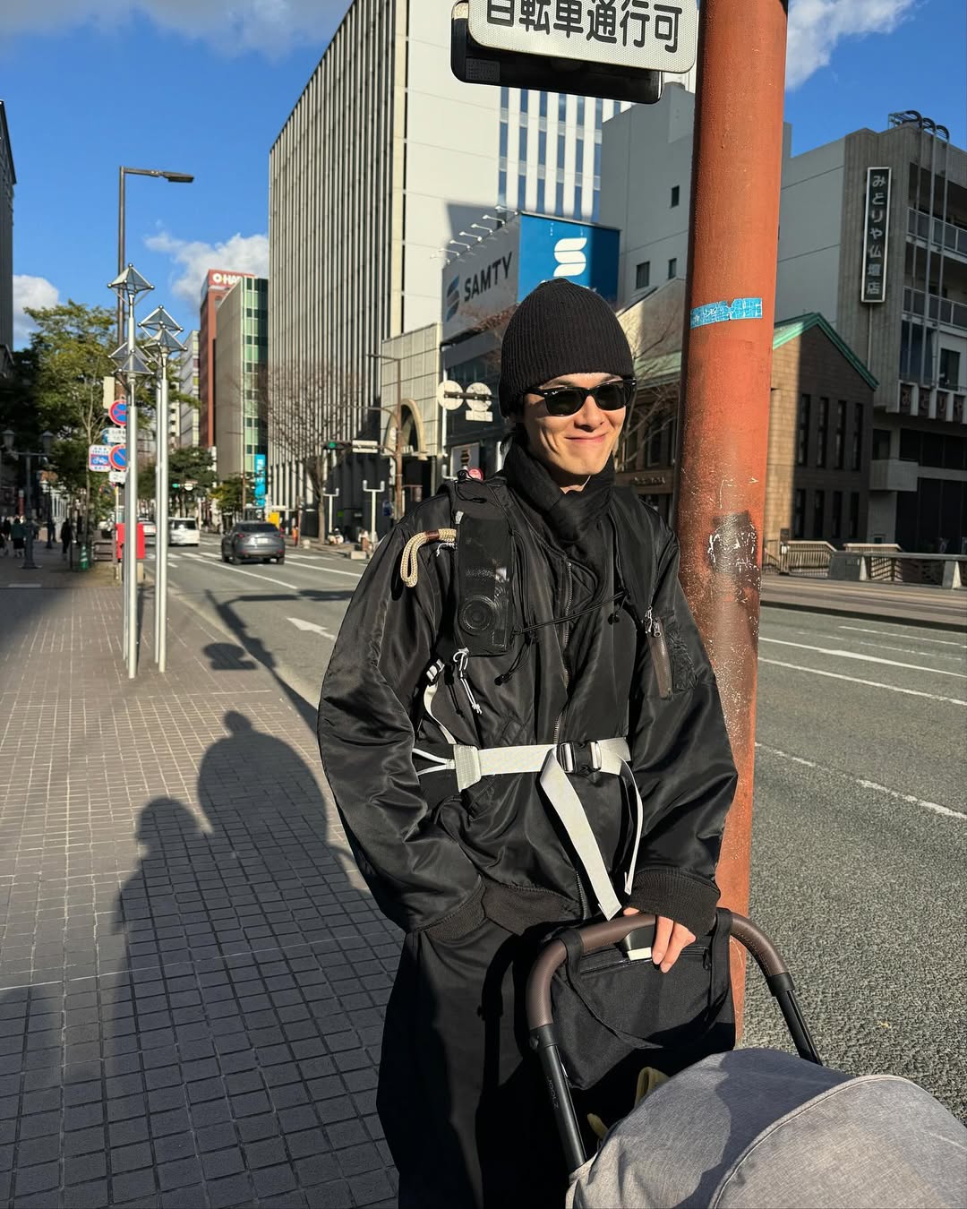 심플한 블랙 항공점퍼🛩️ 이미지6