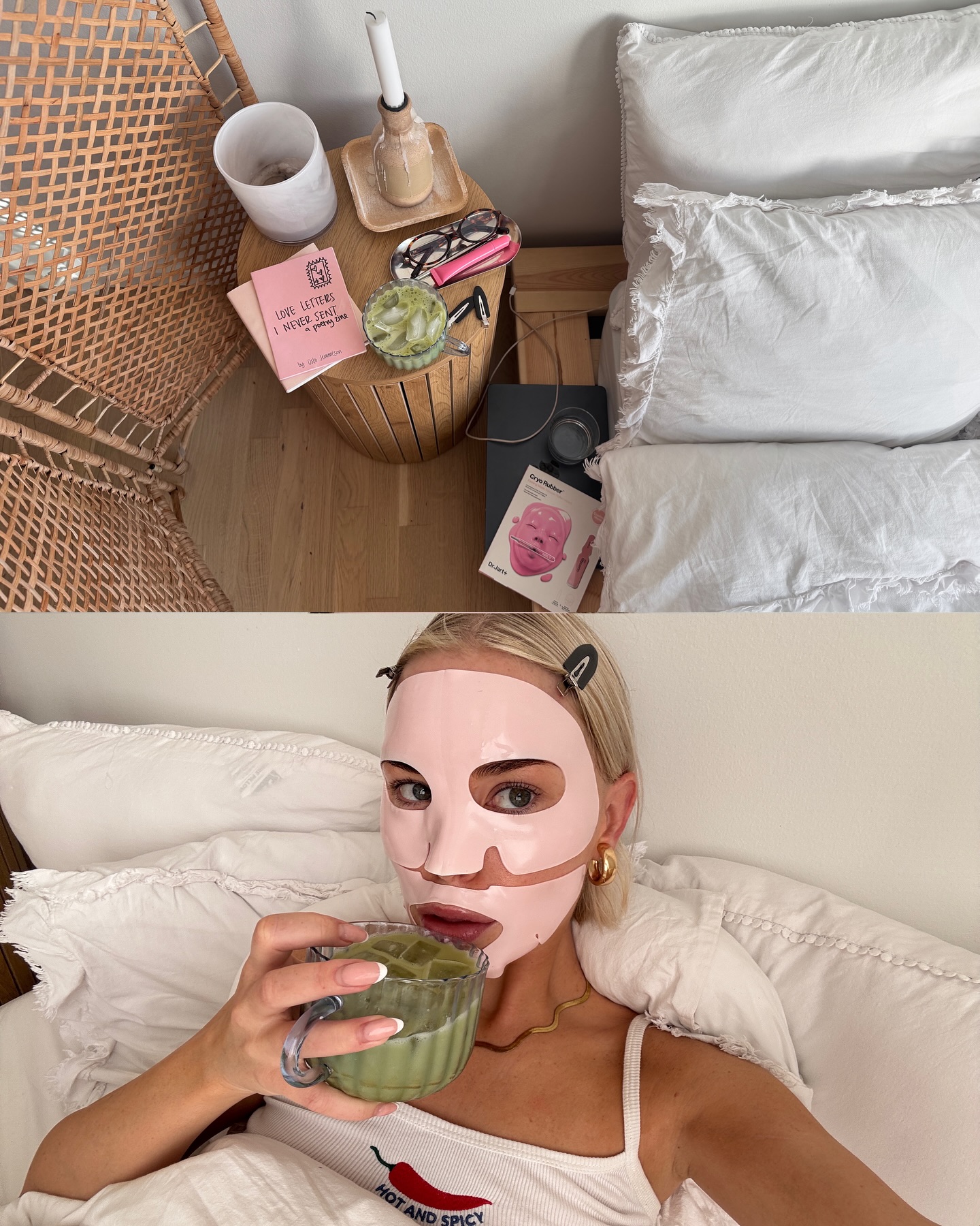 주말엔 보습 풀충전🤍
춥고 건조한 날엔 집에서 홈케어하기🧴🧖‍♀️ 이미지4