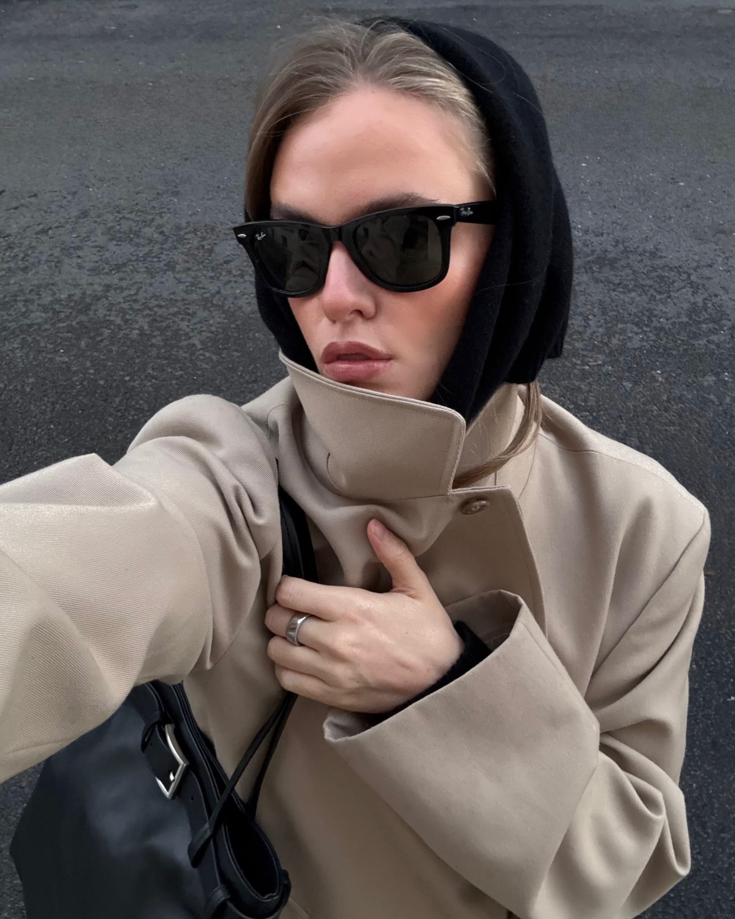 목도리 필요 없는 하이넥코트🧥
하이넥 코트 하나로 겨울바람 걱정 없어요❄️🤍 이미지7