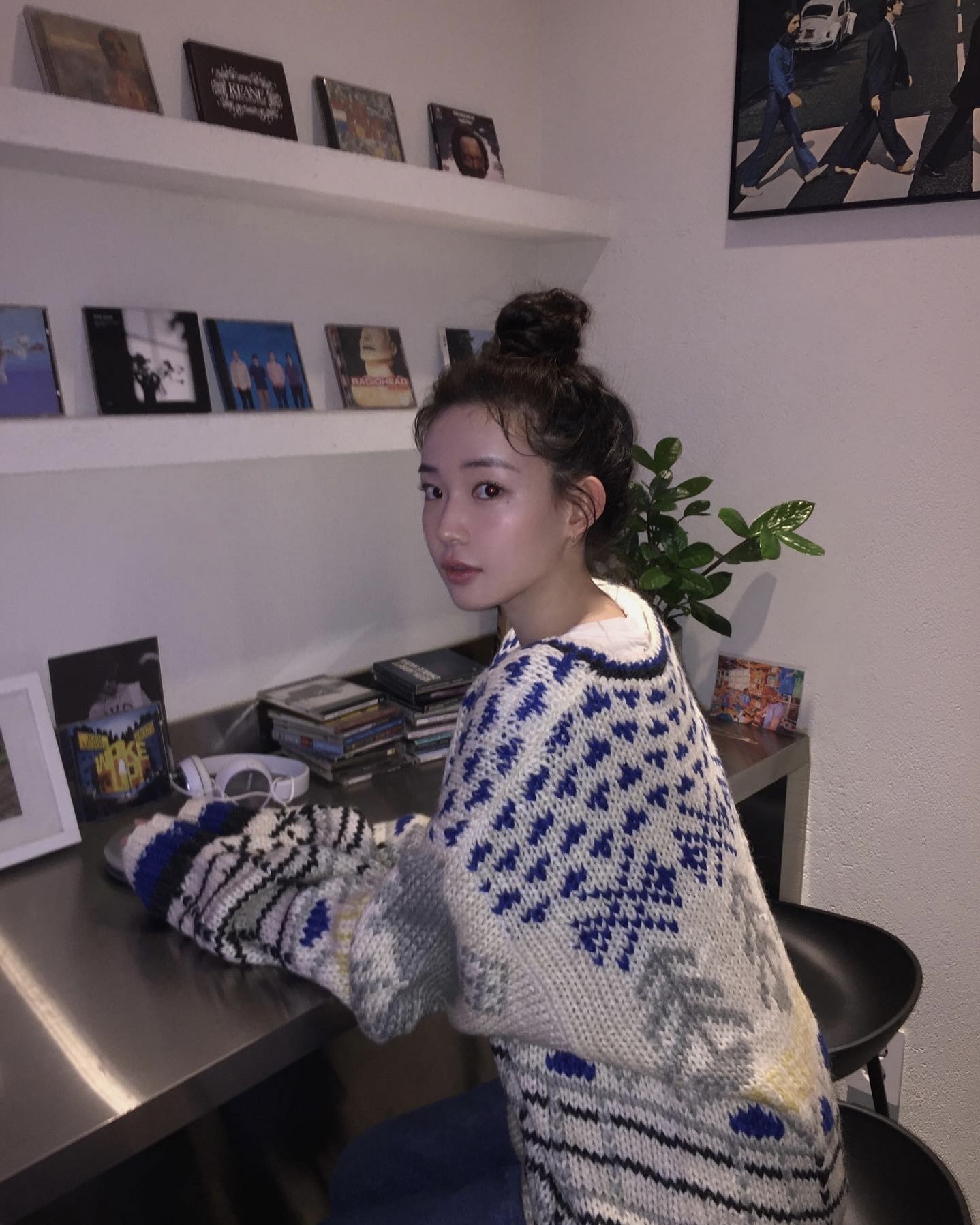 페어 아일 니트로 즐기는 레트로💛 올드 할머니룩 감성으로도 센스 있게 즐기는 페어아일 니트✨🎶 이미지