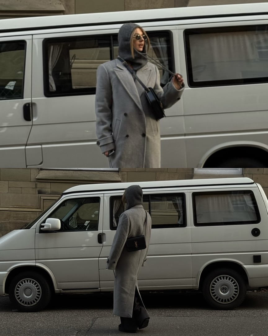 롱코트가 밋밋하다면🧊
바라클라바 포인트만 더해도 달라져요☁️🤍 이미지8