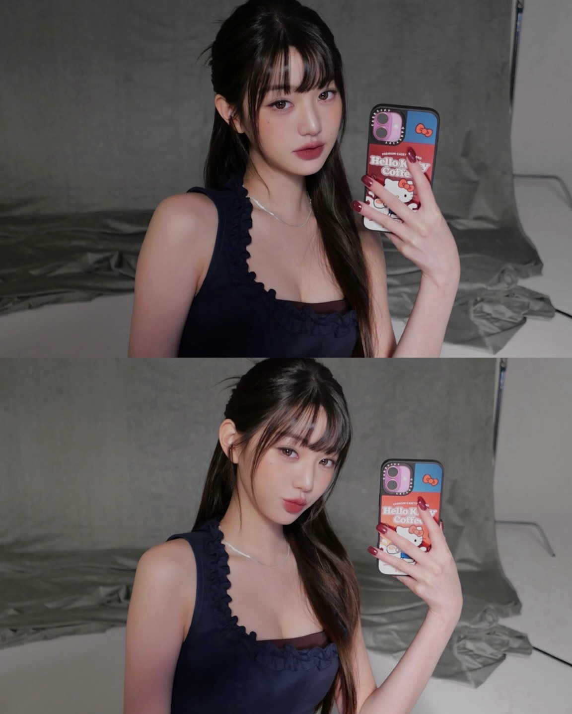 12월 네일 뭐할까?🎁
연말무드 낭낭한 원톤 네일로 분위기 전환하기✨ 이미지4