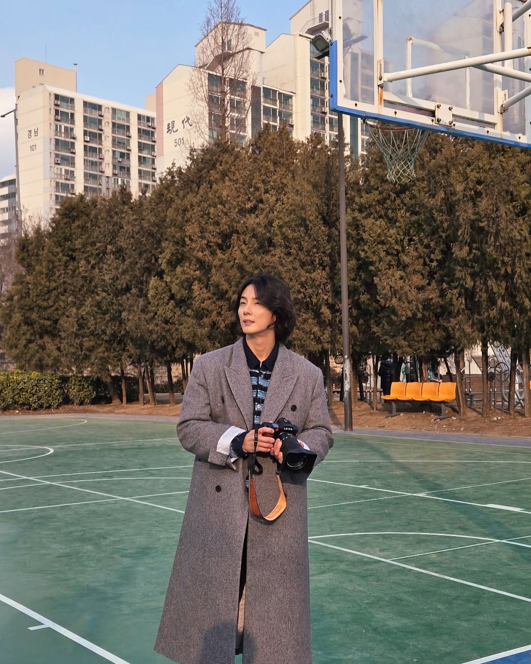 겨울엔 그레이 코트가 제격⛄️ 이미지2