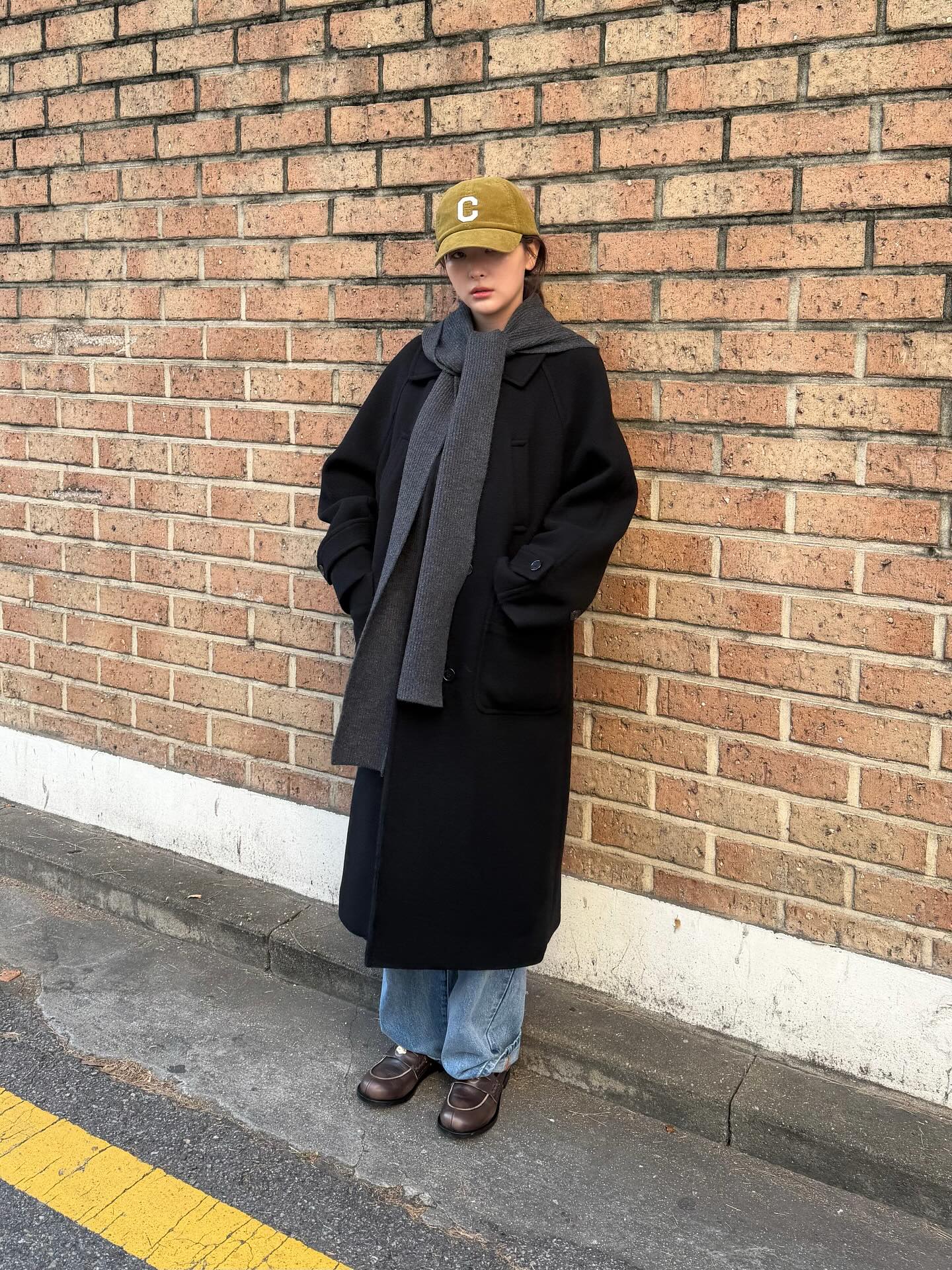 믿고 입는 블랙 맥시코트🖤
키 상관없이 비율 예쁘게 만들어주는 롱코트🧥✨ 이미지4