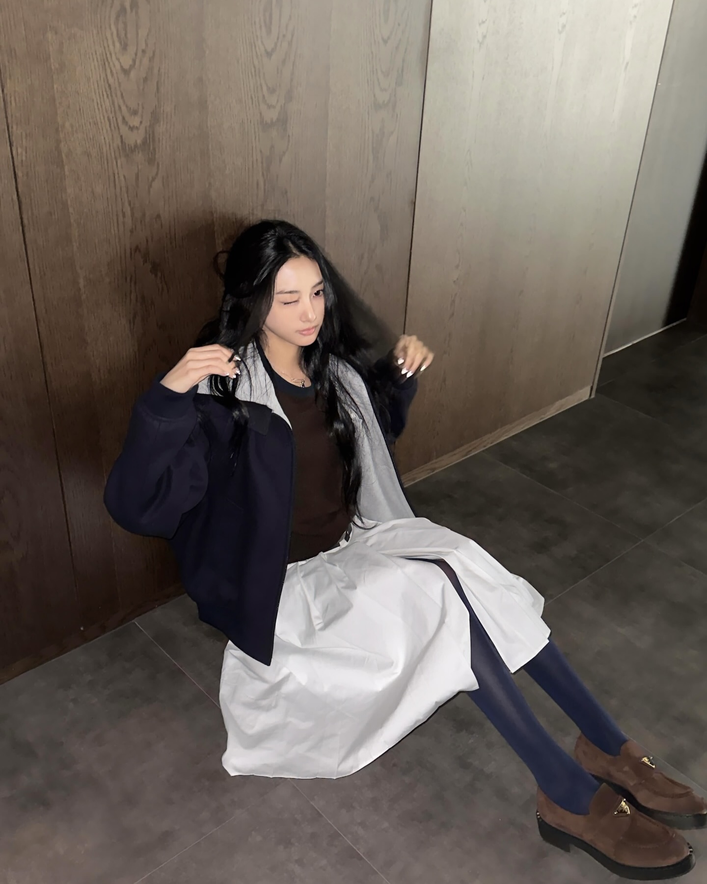 스타킹으로 포인트 주기 좋은 날씨🖤
검정 스타킹이 기본이지만👀🪄이번엔 컬러 스타킹으로 힘 주자 이미지6