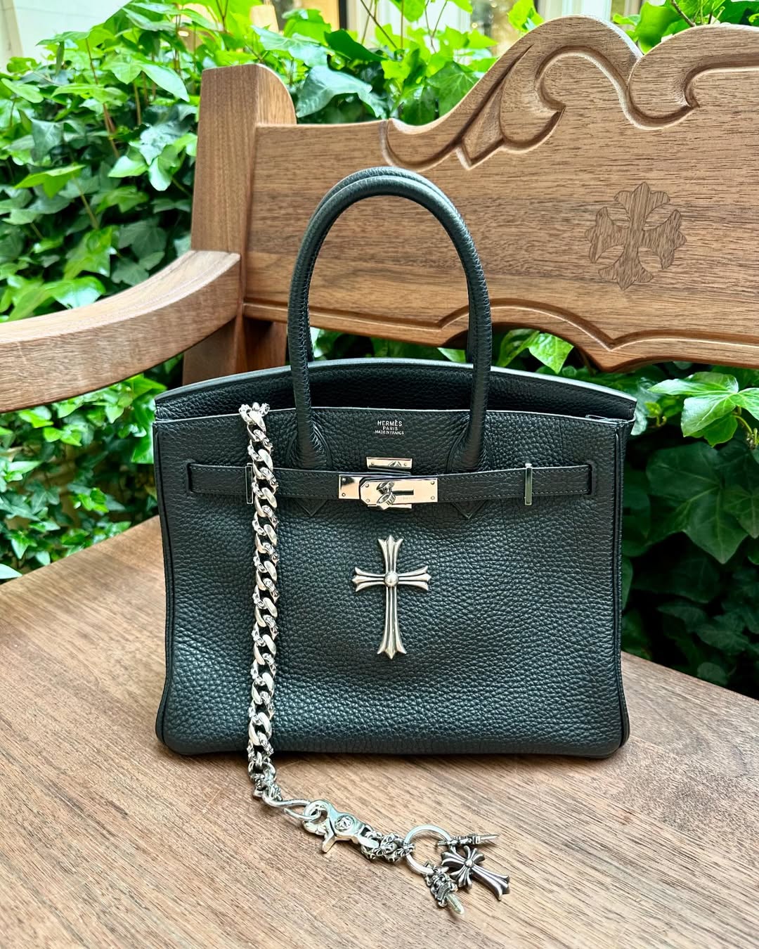 감탄나오는 에르메스 x 크롬하츠💸 이미지4