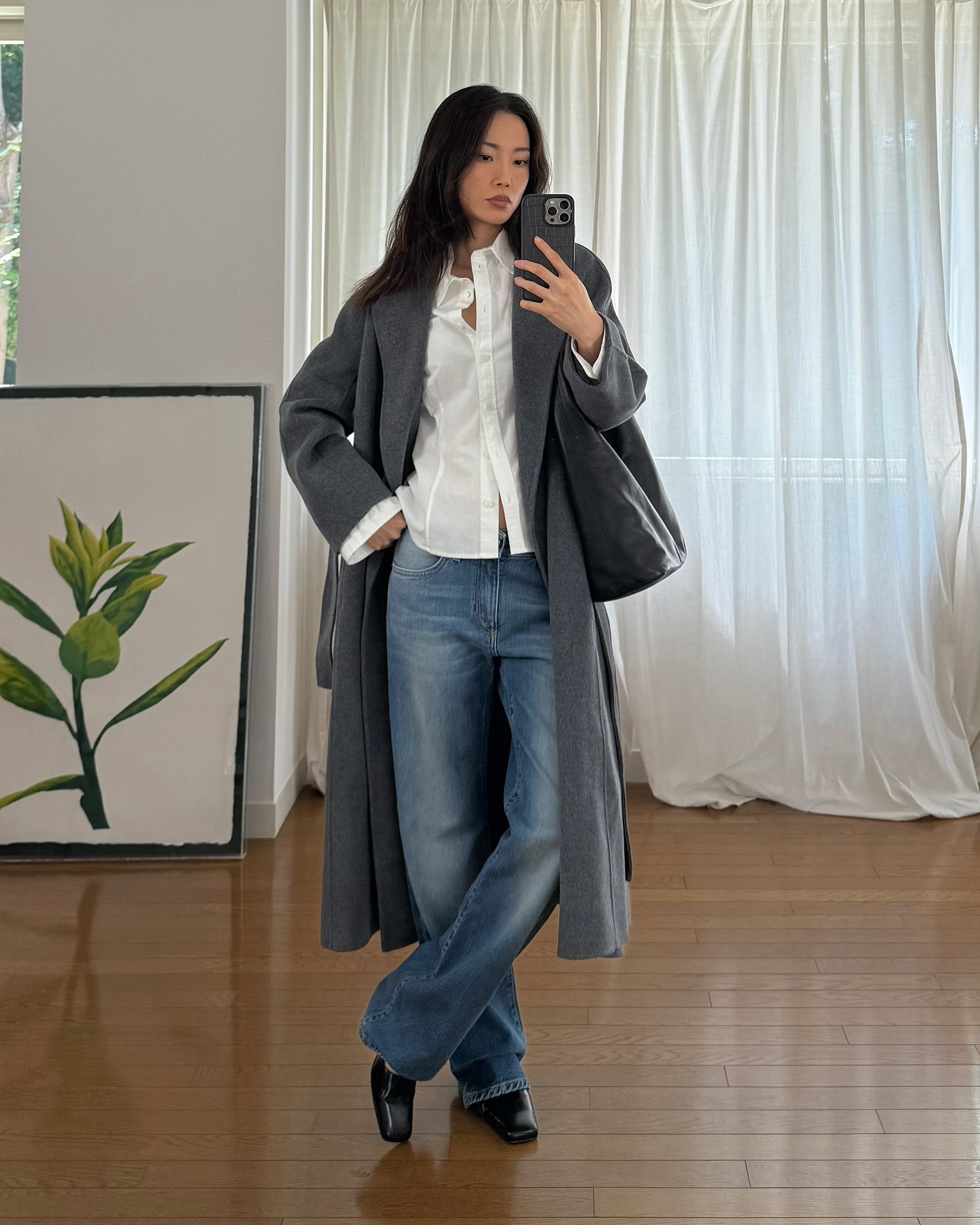 심플하지만 스타일 확실👖일자 데님
발끝까지 깔끔하게 똑 떨어지는 스트레이트 데님 매력✨💙 이미지3