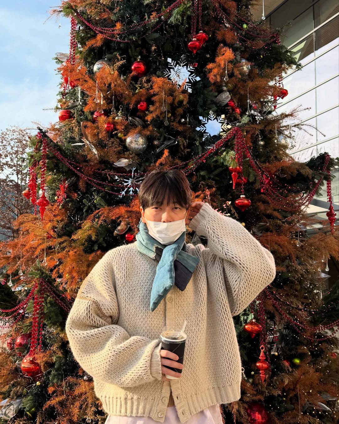 라운드넥 가디건 장인 이동휘🧶 이미지7