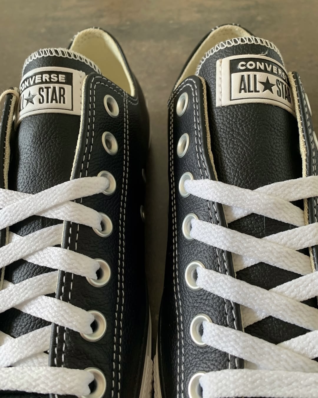 레더 검정 척테일러 느낌있네🐜 이미지4