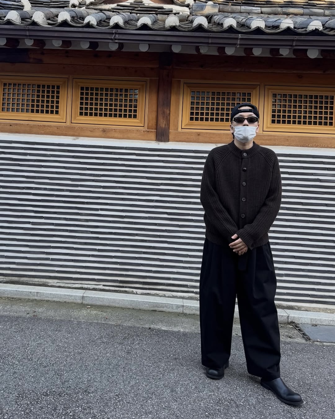 라운드넥 가디건 장인 이동휘🧶 이미지4