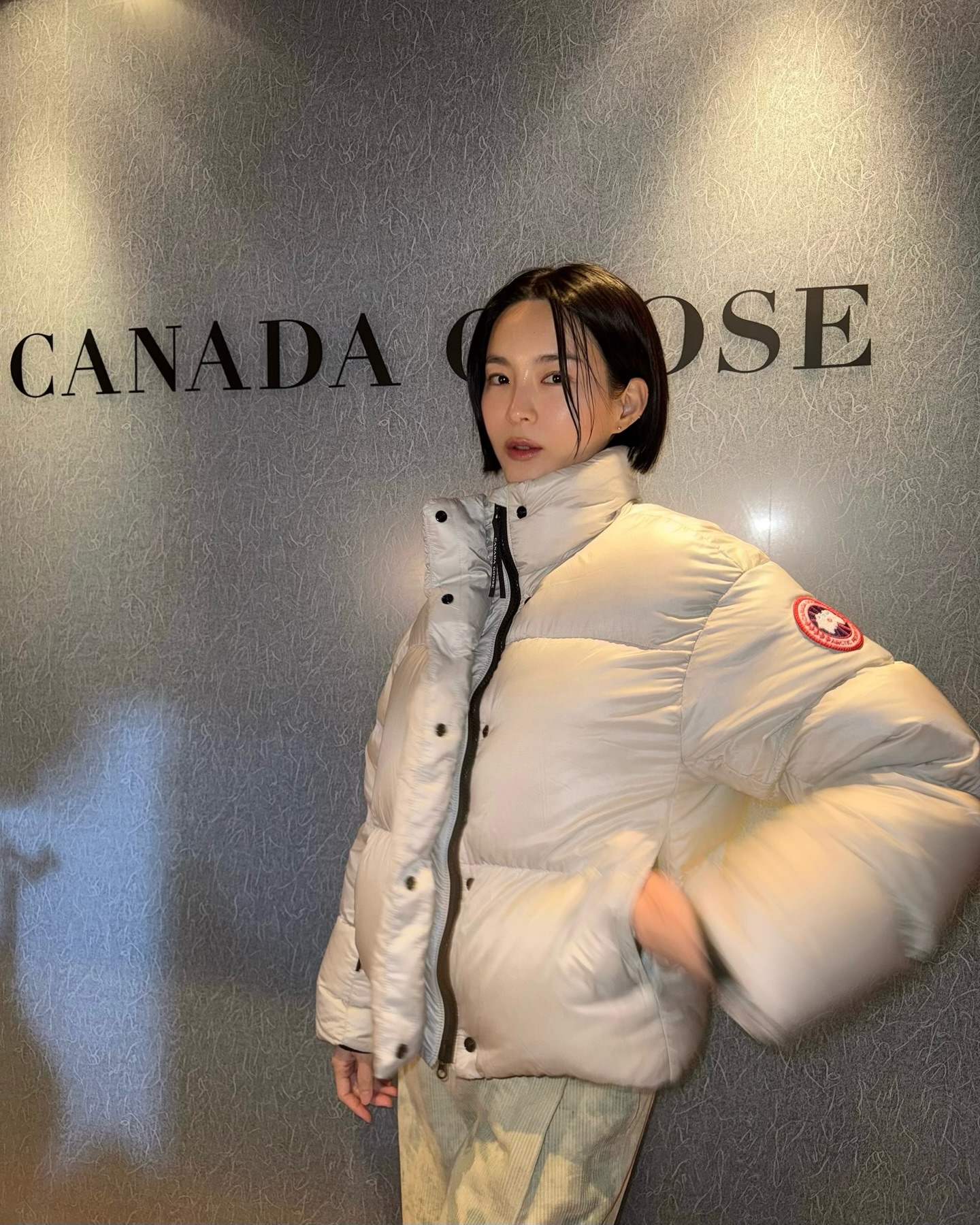 가볍게 입는 겨울 숏패딩❄️ 겨울 데일리룩에 이것만큼 펴한게 없어요 ☃️🖤 이미지