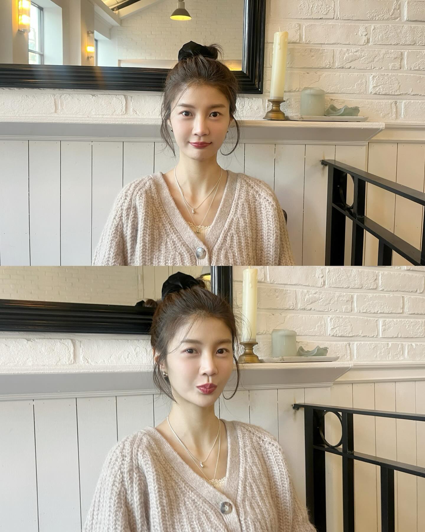 겨울에 더 필요한 가디건🧶
야외에선 이너로 레이어링, 실내에선 가디건 하나로 즐겨봐💗🔮 이미지1