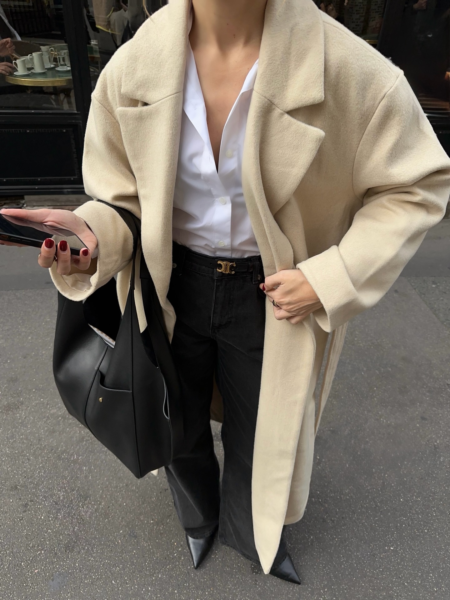 활용도 높은 와이드팬츠👖
트레이닝복만큼 편한 와이드팬츠로 데님 코디하기🤎✨ 이미지2