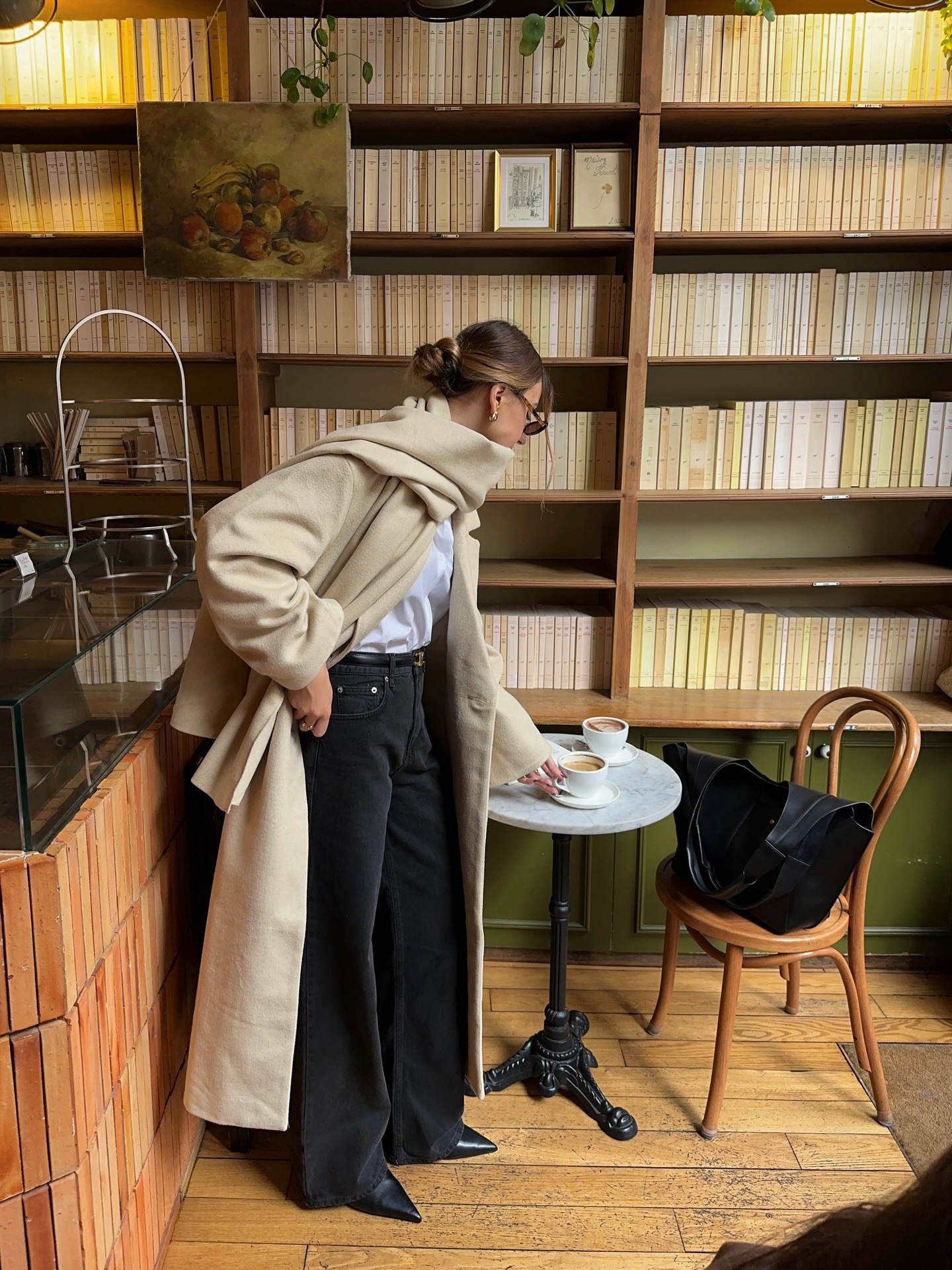 활용도 높은 와이드팬츠👖
트레이닝복만큼 편한 와이드팬츠로 데님 코디하기🤎✨ 이미지1