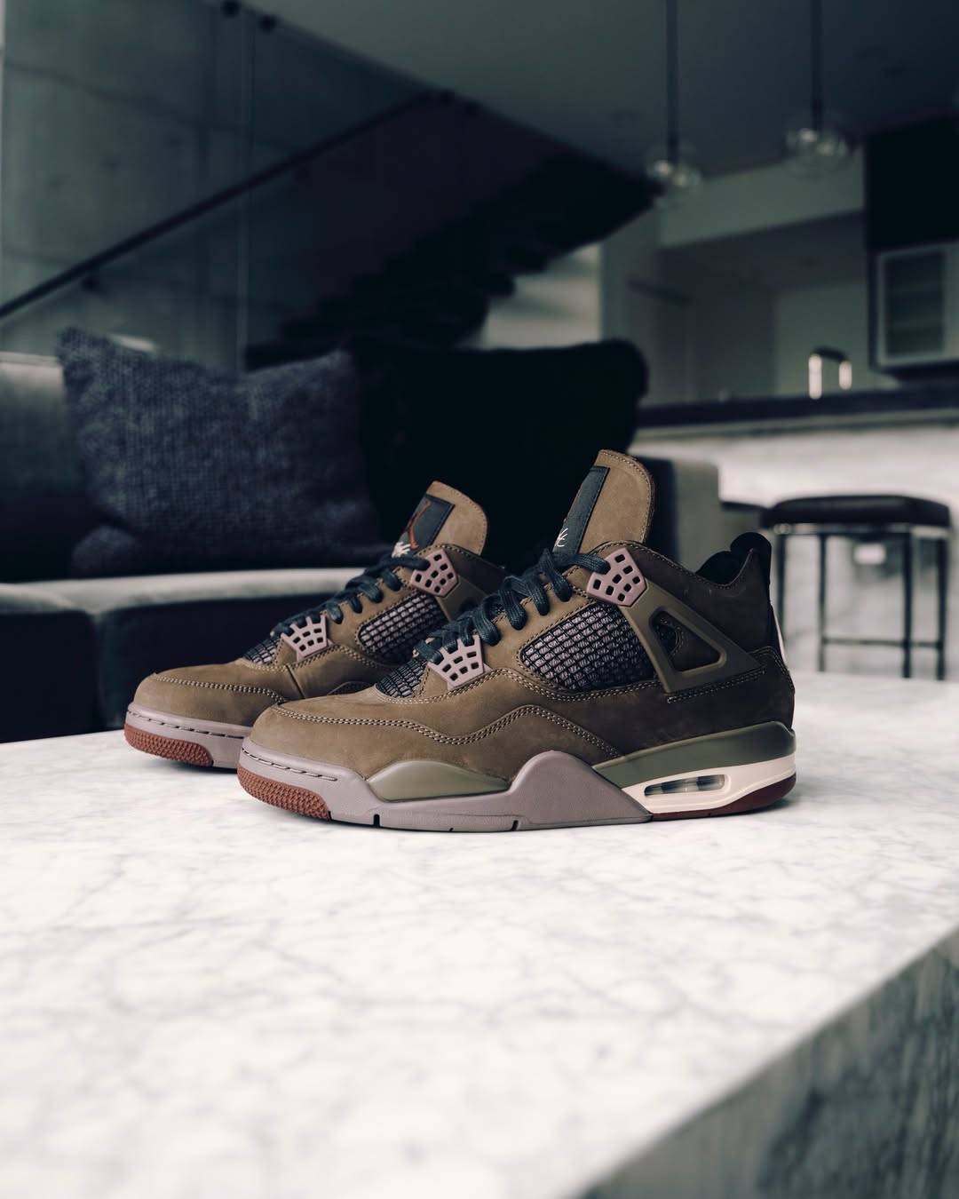 초코맛 조던4 x 아마마니에르🍫 이미지4