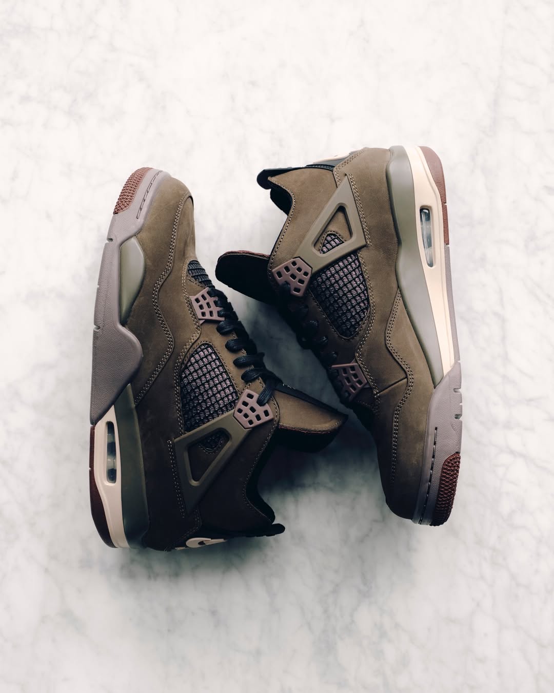 초코맛 조던4 x 아마마니에르🍫 이미지3