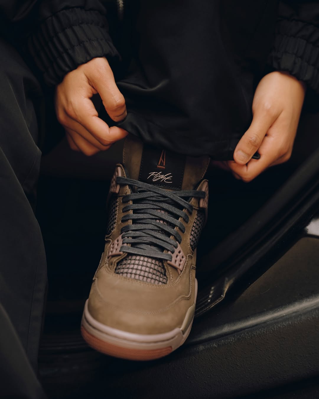 초코맛 조던4 x 아마마니에르🍫 이미지8