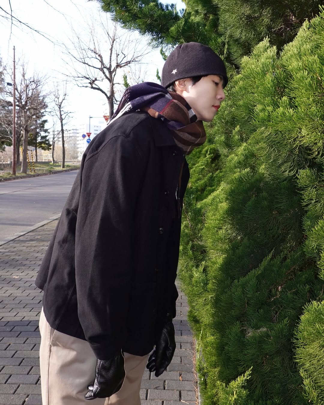 꾸안꾸엔 검정 비니인듯🐧 이미지3