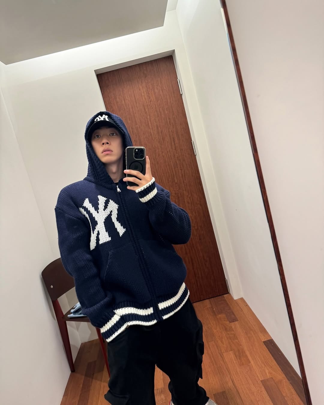 더 떠뜻하게 후드니트🧶 이미지6