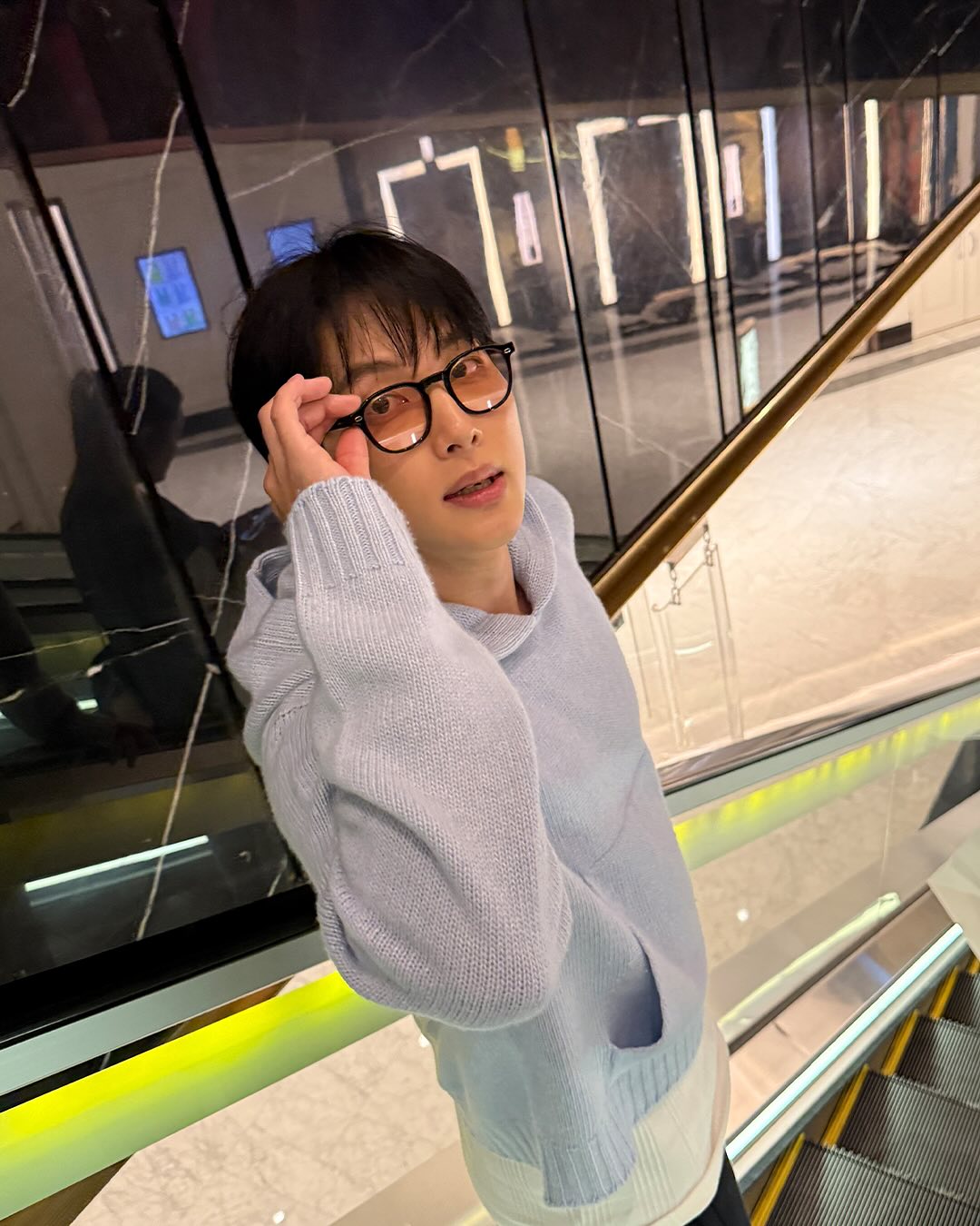 더 떠뜻하게 후드니트🧶 이미지2