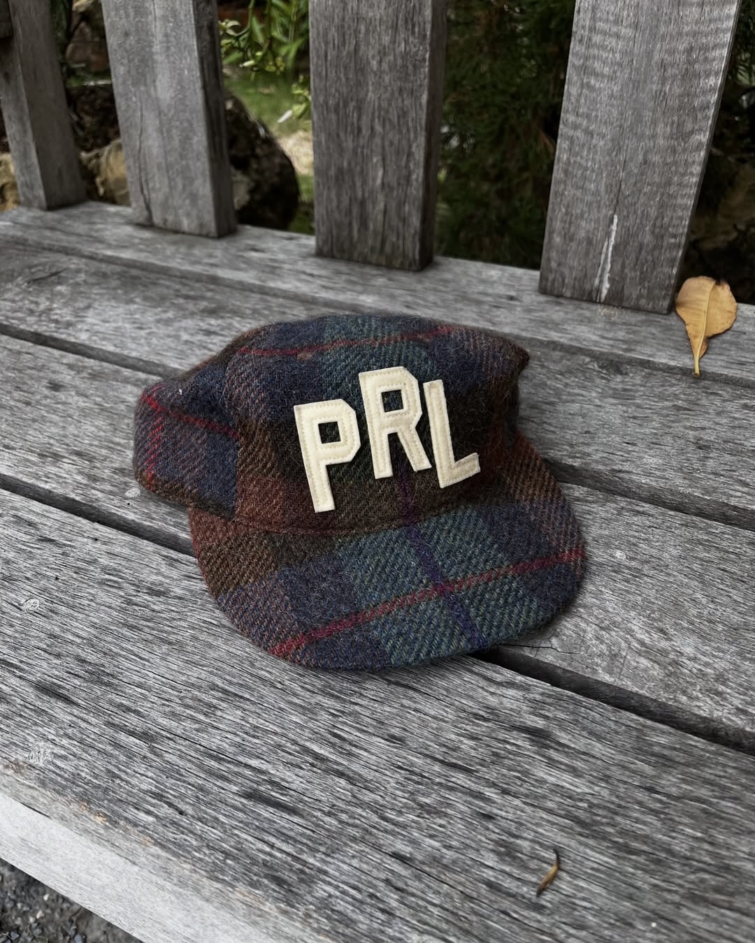 체크패턴 폴로 울 볼캡🧢 이미지8