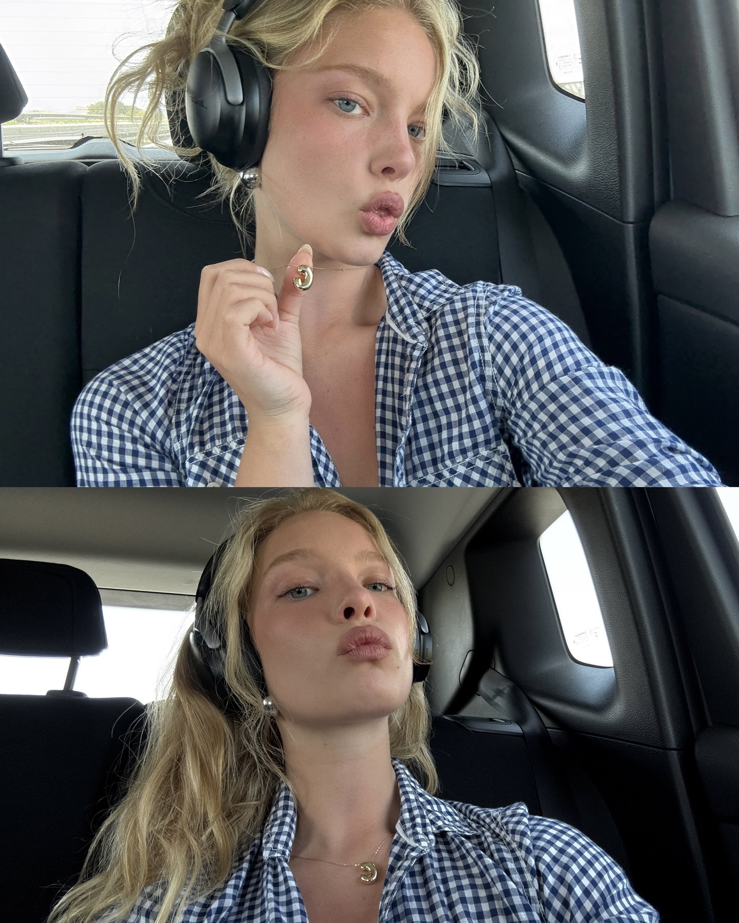 체크셔츠만 봐도 봄 냄새나🌷
셔츠 하나 가볍게 걸치고 산뜻하게 마무리하기👔🤍
체크셔츠는 하나만 있어도 스타일 폭이 넓은 아이템입니다. 단독으로 입으면 캐주얼한 데일리 룩이 되고, 티셔츠 위에 가볍게 걸치기에도 좋은데요. 체크 패턴 덕분에 시선이 분산돼 실루엣이 정돈돼 보이는 것도 장점이죠.
데님과 매치하면 클래식하게, 화이트 팬츠와 매치하면 더 산뜻하게 연출할 수 있습니다. 셔츠를 허리에 툭 둘러주기만 해도 포인트가 되니, 봄까지 활용할 체크셔츠 코디로 참고해보세요. 이미지6