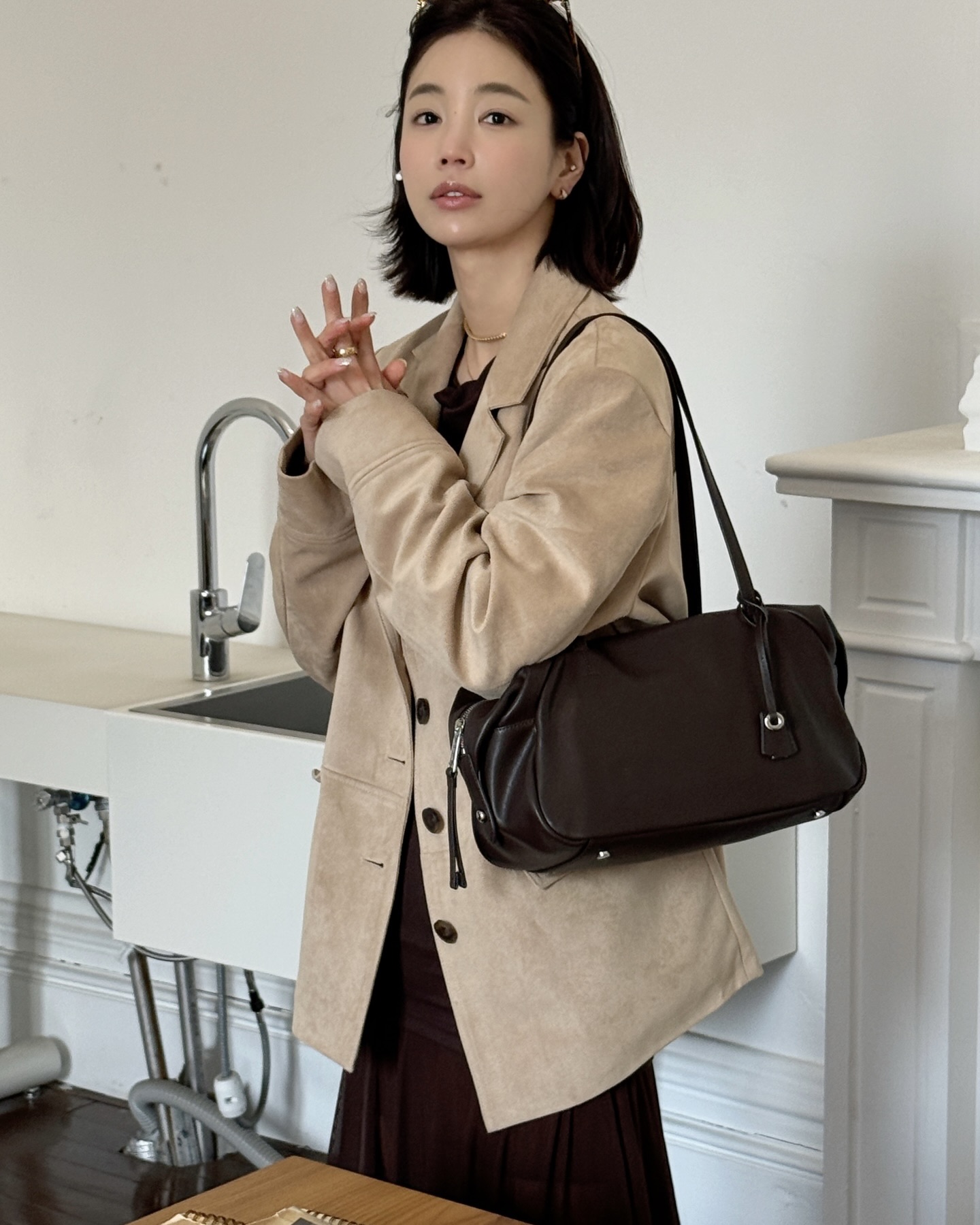 올 시즌 가방, 공통점 딱 하나!!☝🏻
모두 직사각형 쉐입에 숄더백이니까🙆🏻♀️🤎 구매할 때 참고하자 이미지2