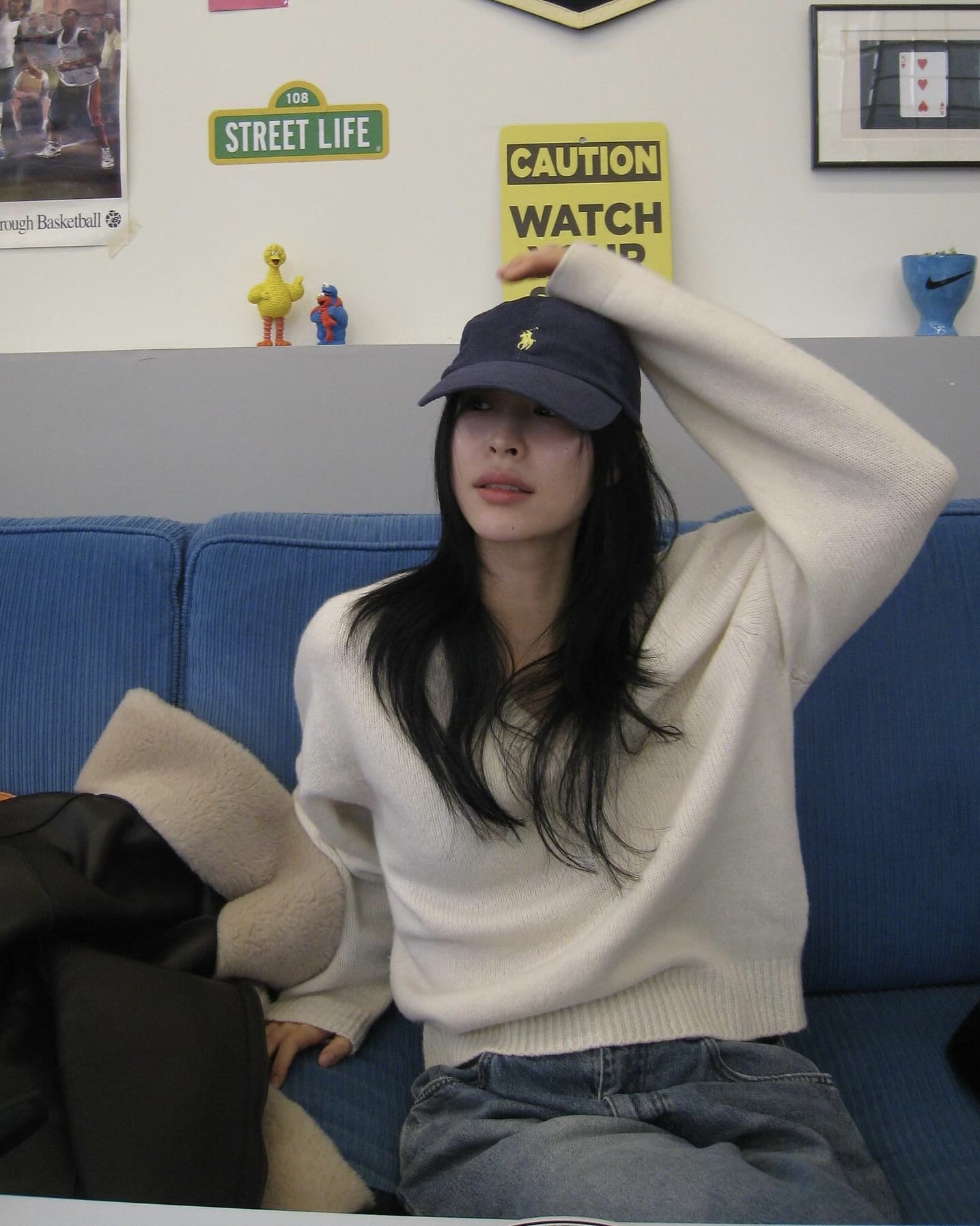 오늘 룩이 허전하게 느껴진다면?🧢
심플한데 존재감은 확실한 폴로 볼캡👍🏻🐎 찐 데일리템이야 이미지7