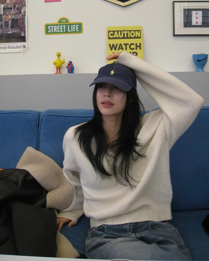 오늘 룩이 허전하게 느껴진다면?🧢
심플한데 존재감은 확실한 폴로 볼캡👍🏻🐎 찐 데일리템이야 이미지7