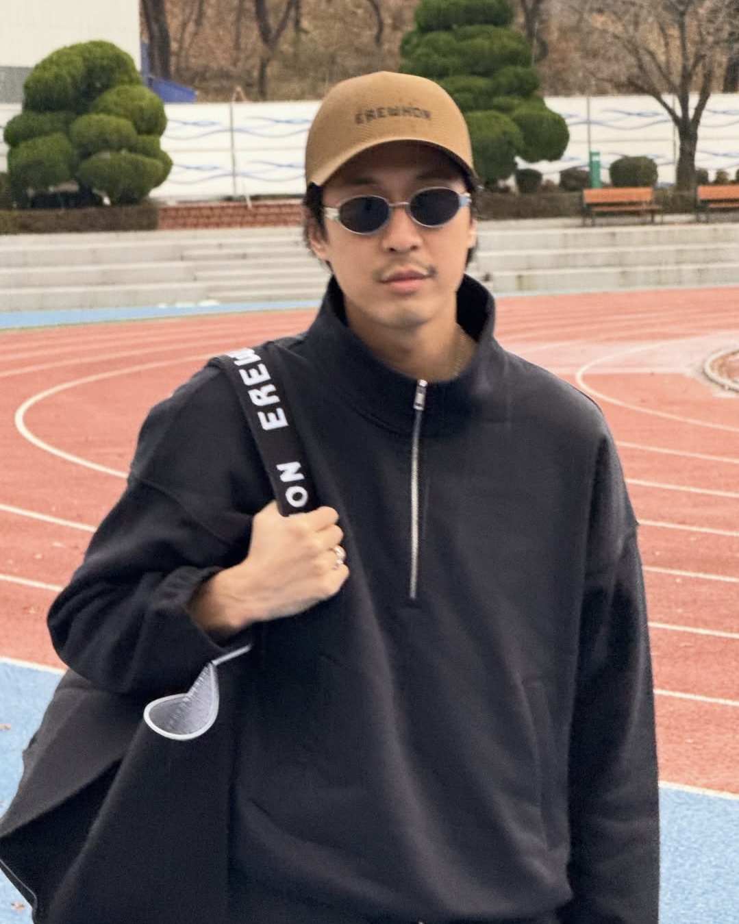 무심하게 하프집업 맨투맨🤐 이미지7