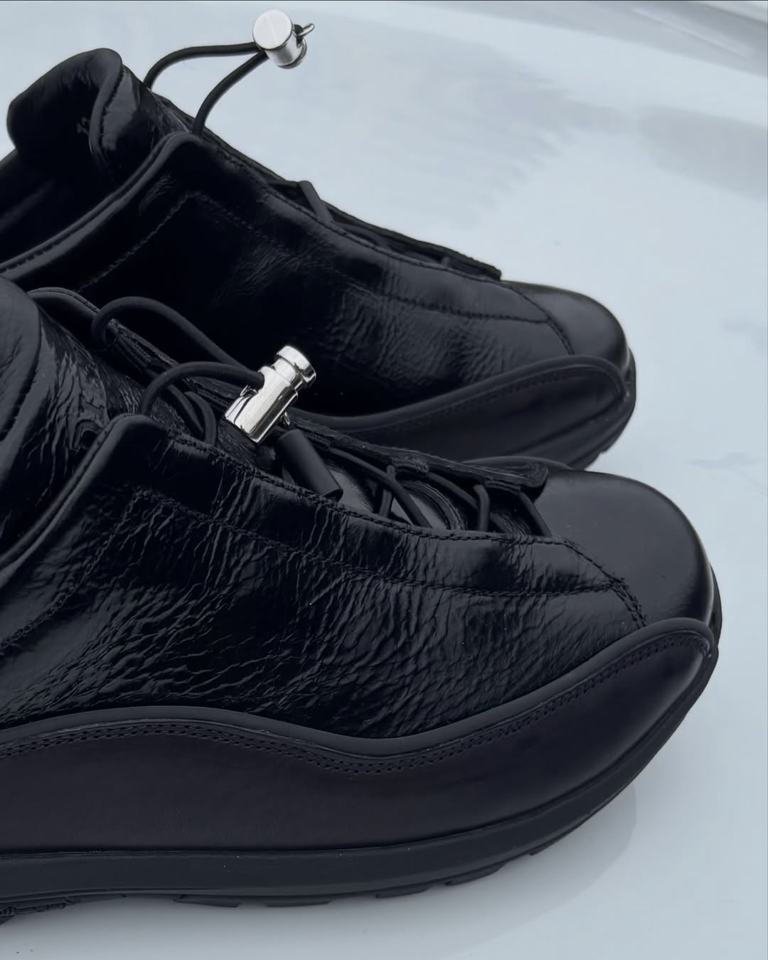 디에메 리카타 블랙 스니커즈♟️ 이미지3