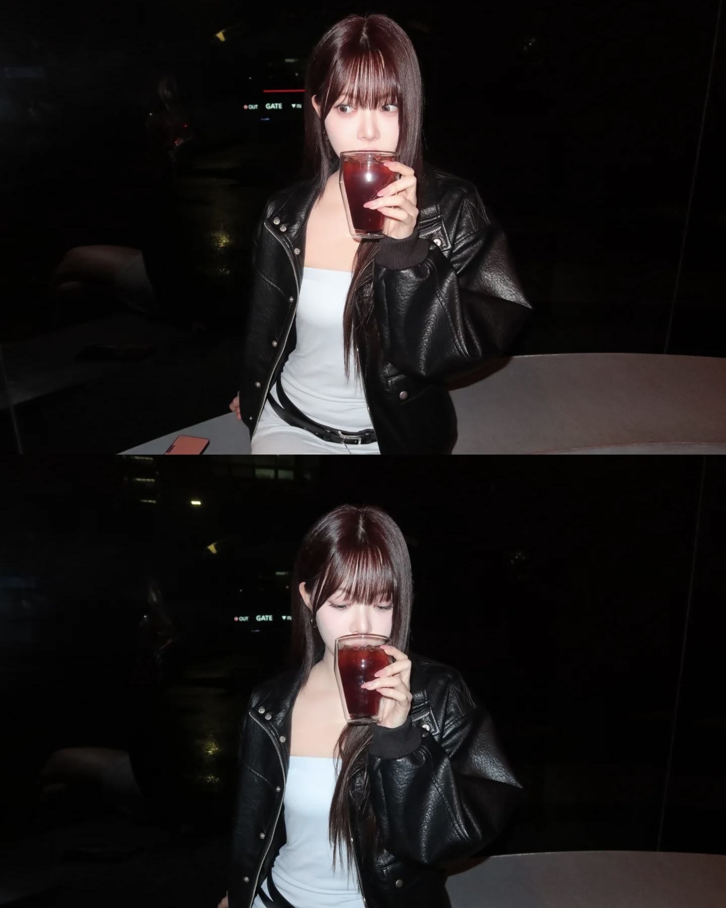 간절기엔 역시 레더자켓이지🖤
심플한 코디에도 포인트 되는 봄 필수 아우터☕️✨ 이미지9